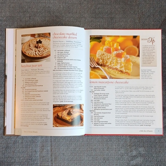 Desserts Hardcover Cookbook With 165 Recipes, Cakes Cookies Sweets Treats - Picture 9 of 14